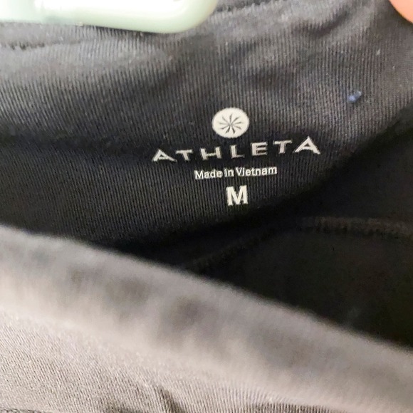 Athleta Athletic Black Legging workout training size medium - Picture 2 of 7